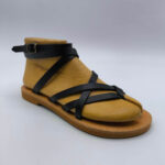 Denisa Strappy lace up leather sandal - Image 42