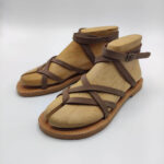 Denisa Strappy lace up leather sandal - Image 12