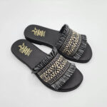 Demosthenes Women Comfort Leather Slide - Image 3