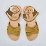 Mirsini Interlocking Straps Leather Sandal - Image 5