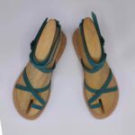 Dimitra Flat Strappy Leather Sandals - Image 25