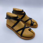 Dimitra Flat Strappy Leather Sandals - Image 33