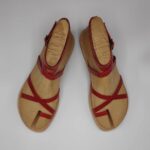 Dimitra Flat Strappy Leather Sandals - Image 15