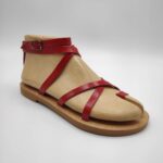 Dimitra Flat Strappy Leather Sandals - Image 36