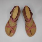 Dimitra Flat Strappy Leather Sandals - Image 12