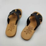 Hermes Sandals H Embossed Leather - Image 17