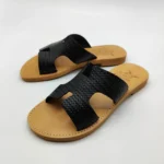 Hermes Sandals H Embossed Leather - Image 16