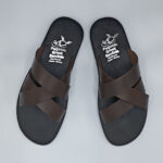 Men's Leather Slides with Soft Footbed - Avithos - Image 5