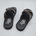 Men's Leather Slides with Soft Footbed - Avithos - Image 4