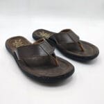 Men Soft Sole Leather Saionara Brown - Image 2