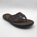 Men Soft Sole Leather Saionara Brown
