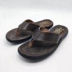Men Soft Sole Leather Saionara Brown - Image 5