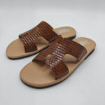 Mens Handmade Greek Leather Sandals – Braided Strap | Naxos Craft - Image 8