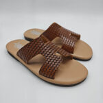 Mens Handmade Greek Leather Sandals – Braided Strap | Naxos Craft - Image 7