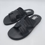 Mens Handmade Greek Leather Sandals – Braided Strap | Naxos Craft - Image 4
