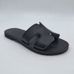 Womens leather sandals and slides Hermes Type - Image 10