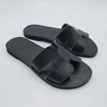 Womens leather sandals and slides Hermes Type - Image 2