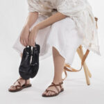 Ammos Leather Sandals with Back Strap - Image 16