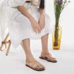 Ammos Leather Sandals with Back Strap - Image 14