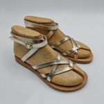Denisa Strappy lace up leather sandal - Image 41
