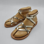 Denisa Strappy lace up leather sandal - Image 40