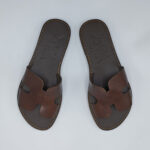 Womens leather sandals and slides Hermes Type - Image 7