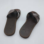 Womens leather sandals and slides Hermes Type - Image 6